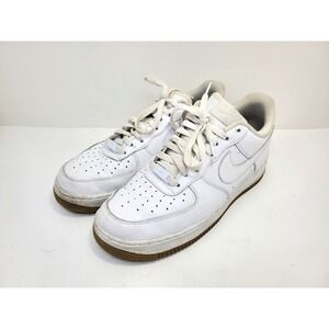 Nike Air Force 1 Low '07 White Gum DJ2739-100 Men's Size 10.5 Shoes Sneakers